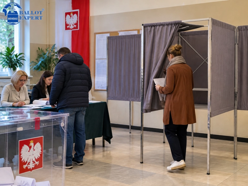 Metal Voting Booth Designed for Privacy Stability and Practicality